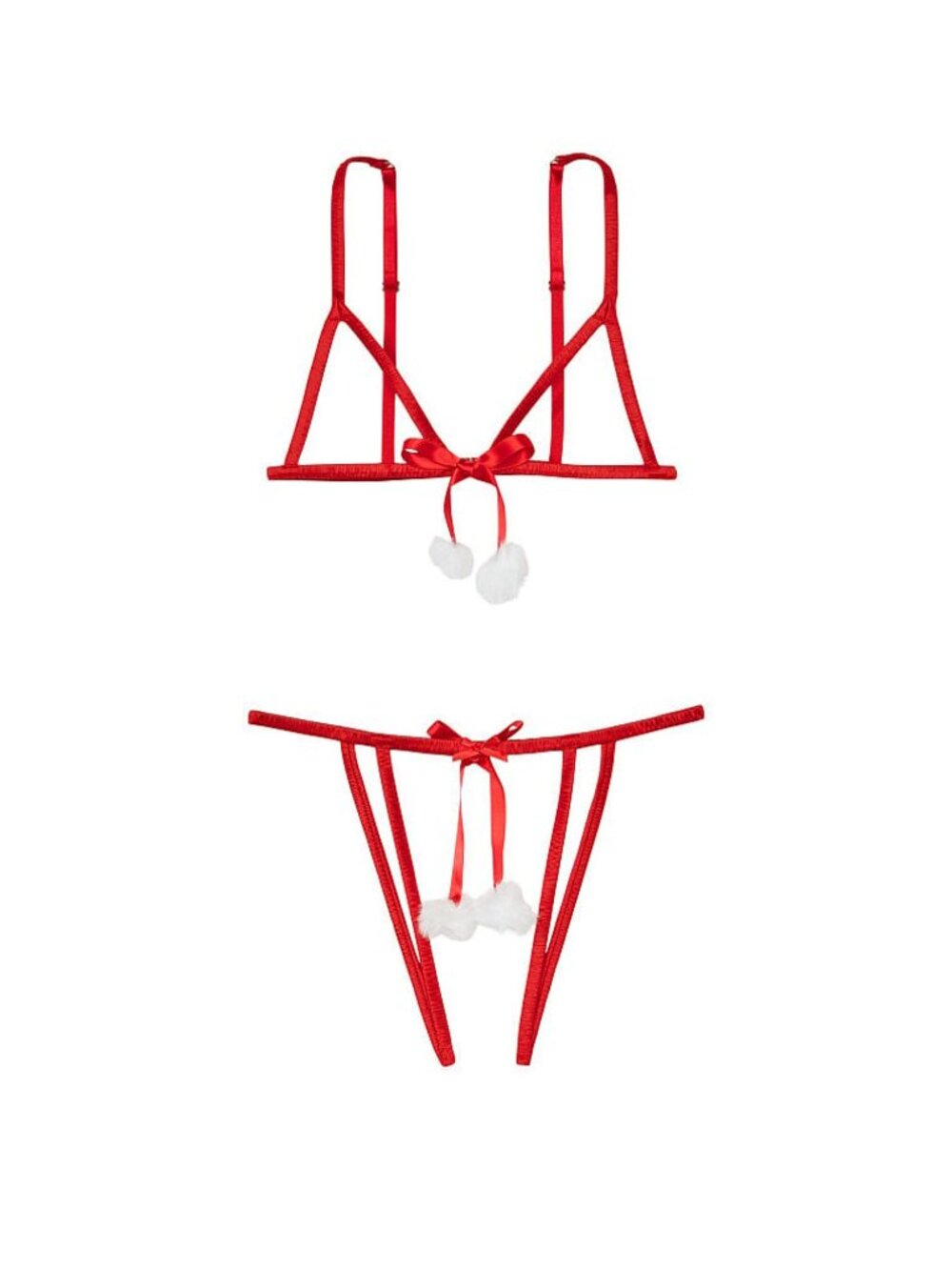 Victoria's Secret Snow Bunny 2 Piece Set-NWT